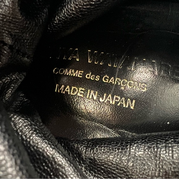 Junya‎ Watanabee Comme des garçons black leather boots - Picture 14 of 14